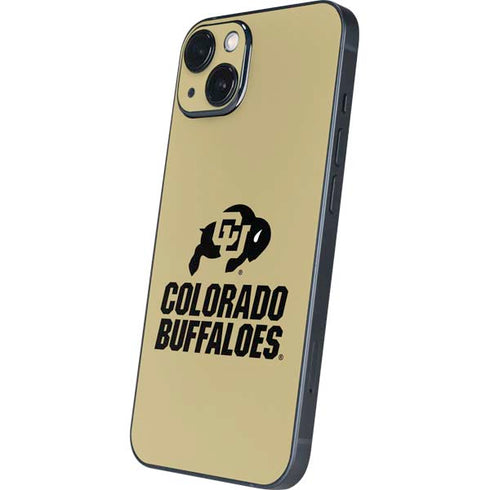 University of Colorado CU Collegiate Text iPhone 13 Skin